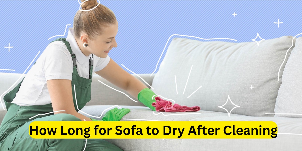 How Long for Sofa to Dry After Cleaning